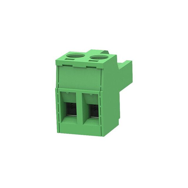 TERM BLOCK PLUG 2POS 5.08MM