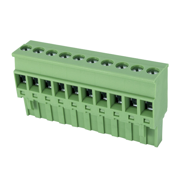 TERM BLOCK PLUG 10POS 5.08MM