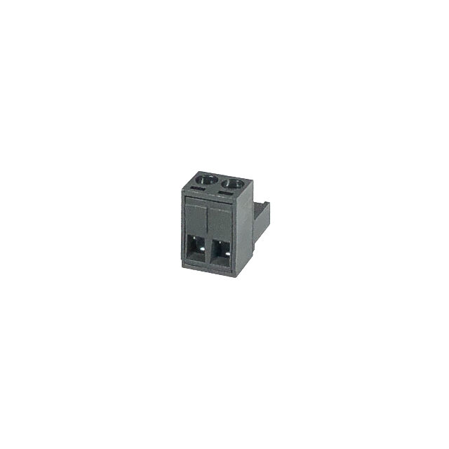 TERM BLOCK PLUG 2POS 5.08MM