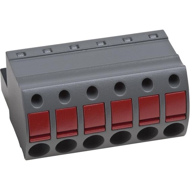 TERM BLOCK PLUG 6POS 5.08MM