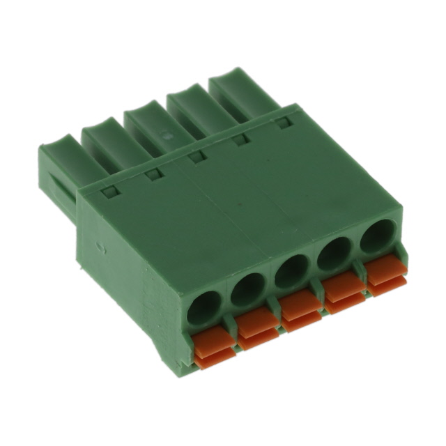 TERM BLOCK PLUG 5POS 3.81MM