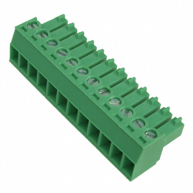 TERM BLOCK PLUG 12POS 3.81MM