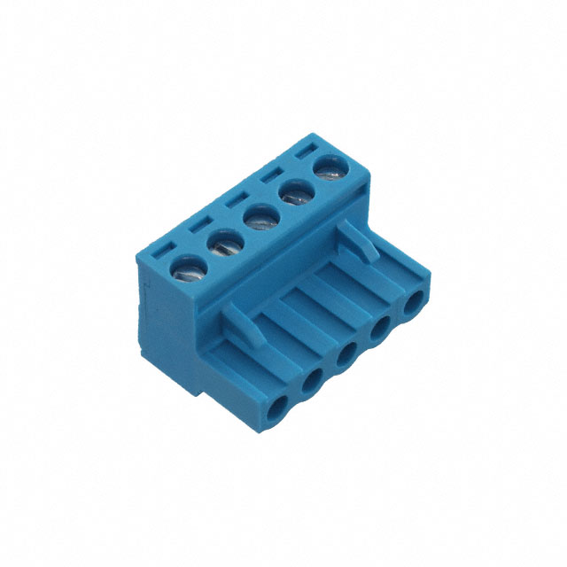 TERM BLOCK PLUG 5POS 5.08MM
