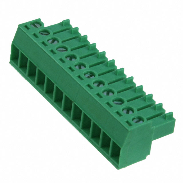TERM BLOCK PLUG 12POS 3.81MM