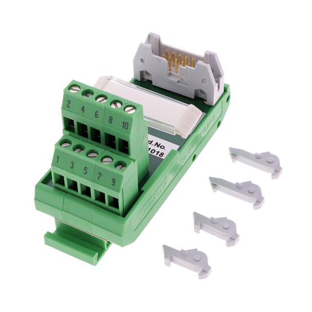 INTERFACE MOD HDR 10POS 12-24AWG