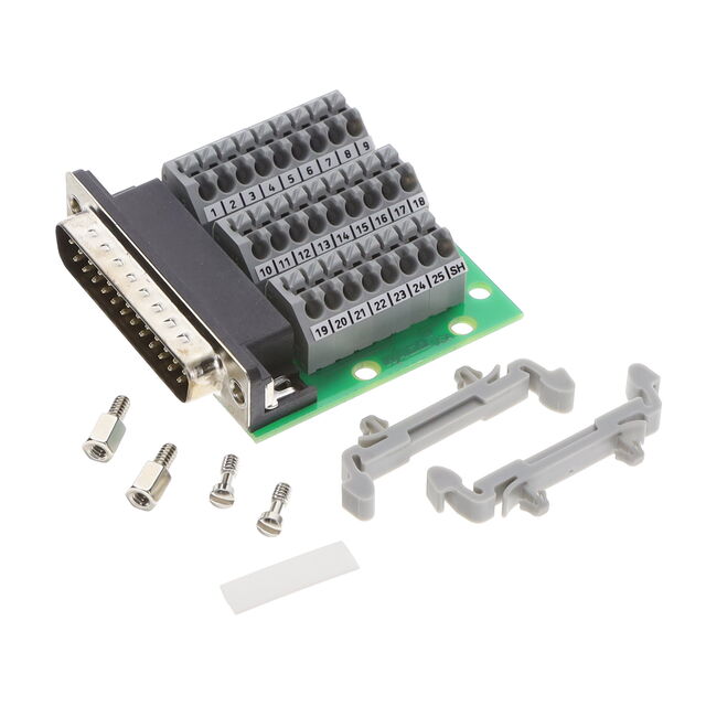 MATE-SUPPORTED DB25M TERMINATION