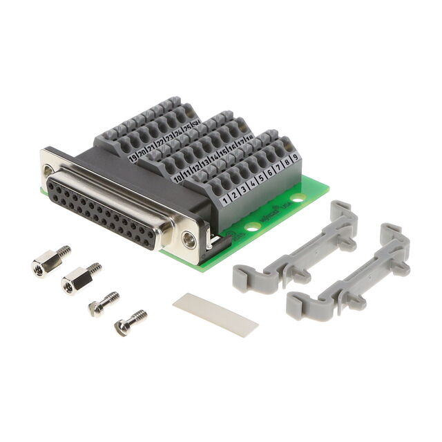 MATE-SUPPORTED DB25F TERMINATION