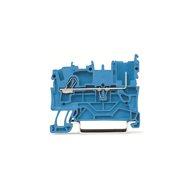 TERM BLK 1POS BLUE