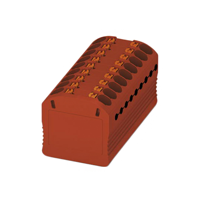 TERM BLK 18POS RED