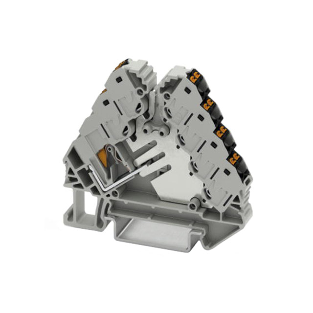 TERM BLK 16POS GRAY