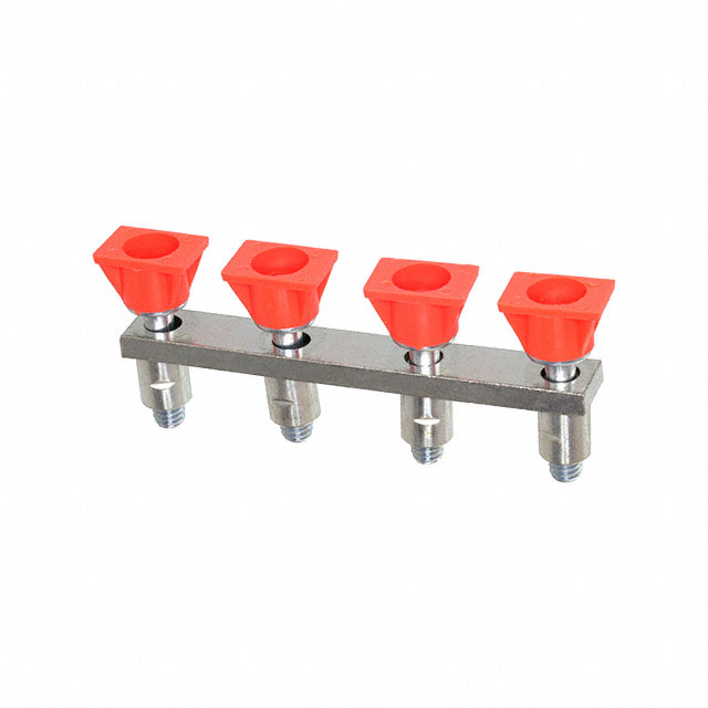 JUMPER TERM BLK 4POS SCREW-IN