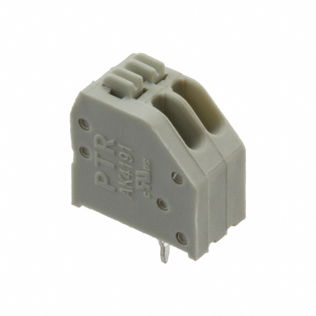 PUSHIN PCB TERM 2P 2.5MM 2A GRY