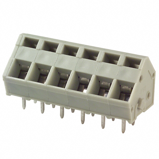 TERM BLOCK 6POS 45DEG 5MM PCB