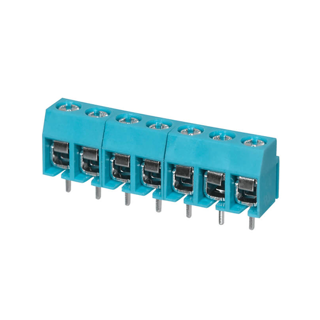 TERMINAL BLOCK, SCREW TYPE, 5.00