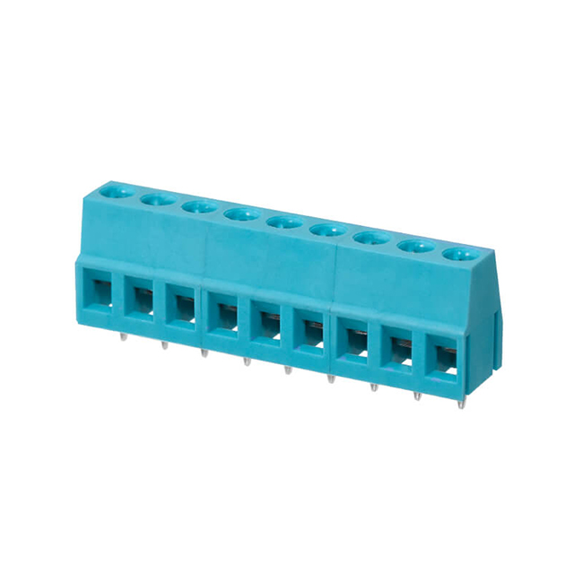 TERMINAL BLOCK, SCREW TYPE, 5.08