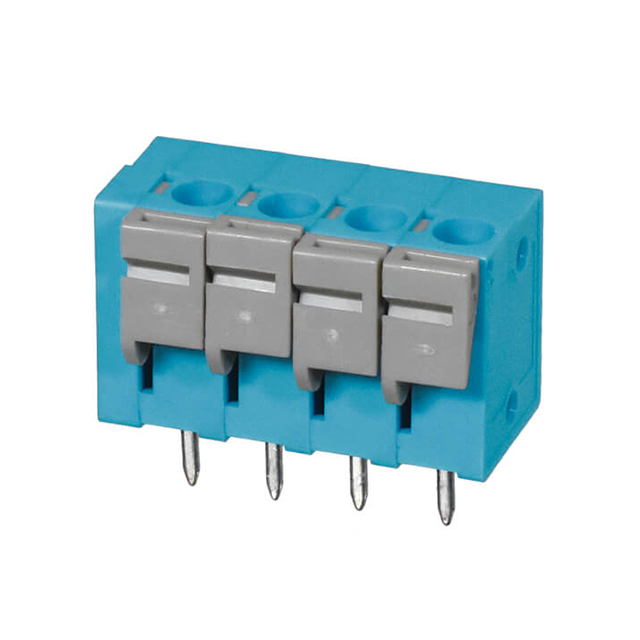TERMINAL BLOCK, SCREWLESS, 5.08,