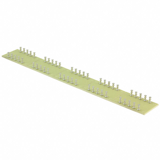 TURRET BOARD 50POS 0.375" SINGLE