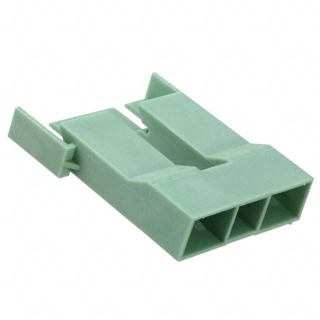 CONN RCPT HSG 0.25 2POS GREEN