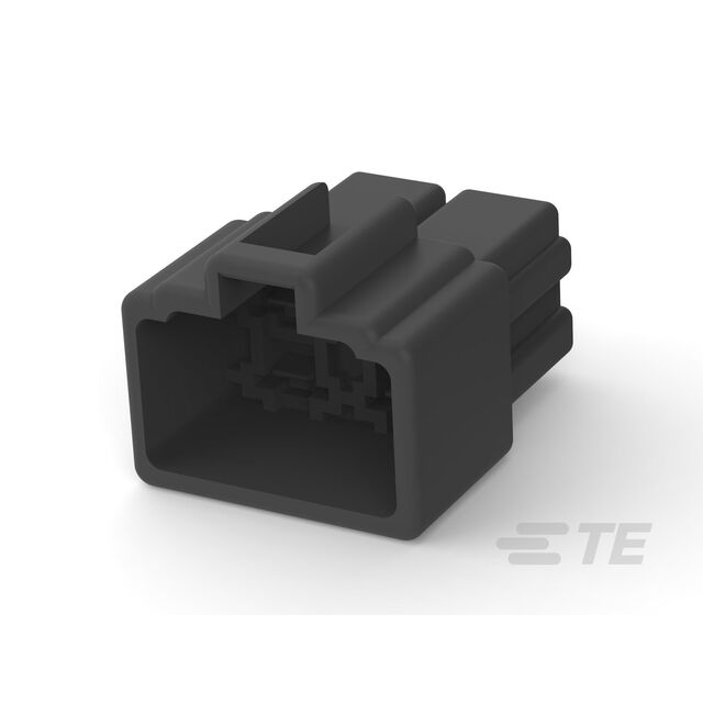 CONN RCPT HSG 0.25 4POS BLACK