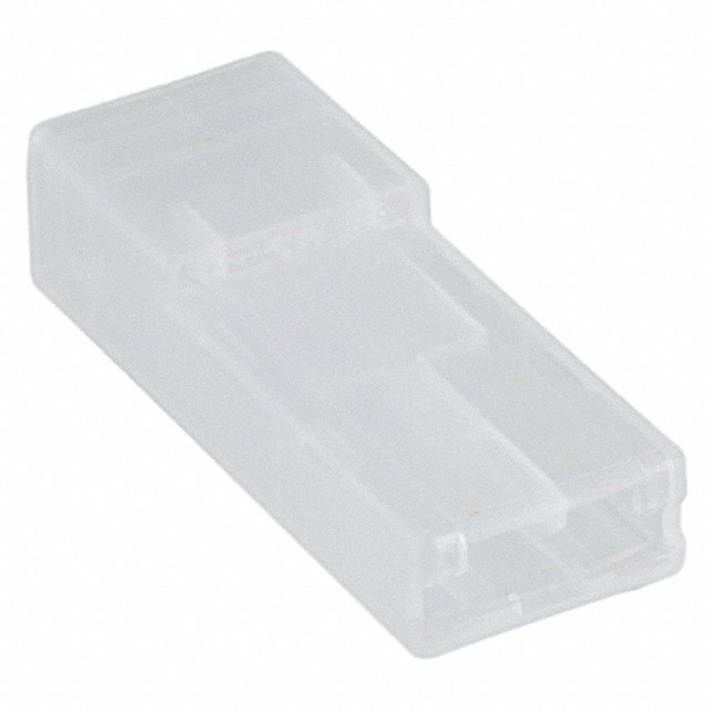 CONN RCPT HSG 0.25 1POS NATURAL