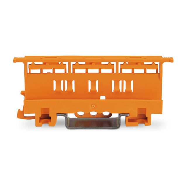 DIN RAIL MNT FOR 221 SPLICE ORNG