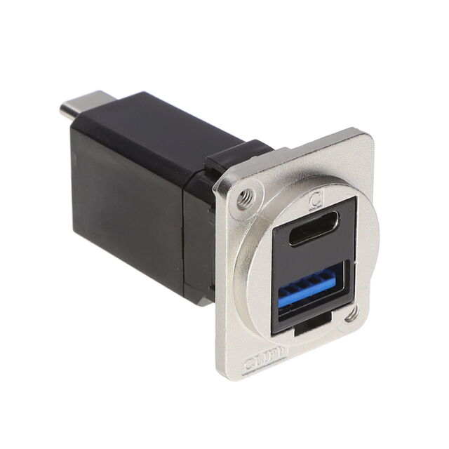 FT METAL USBC F-M +USB3.0 A-B M3
