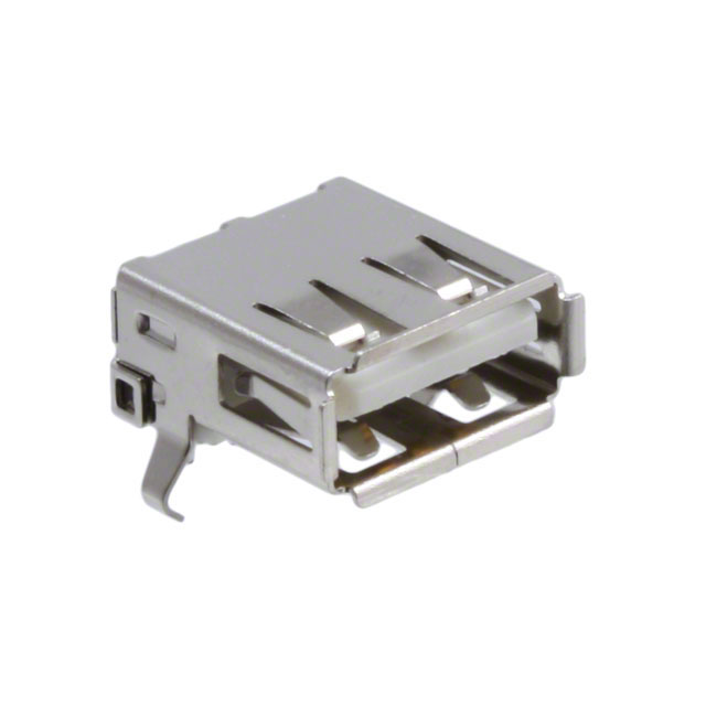 CONN RCPT USB1.1 TYPEA 4POS R/A