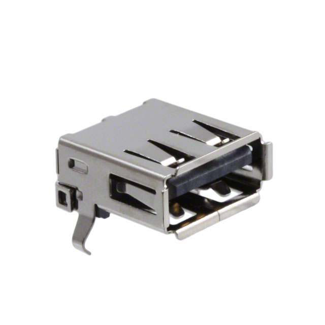 CONN RCPT USB1.1 TYPEA 4P SMD RA
