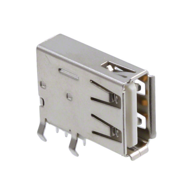 CONN RCPT USB2.0 TYPEA 4POS R/A