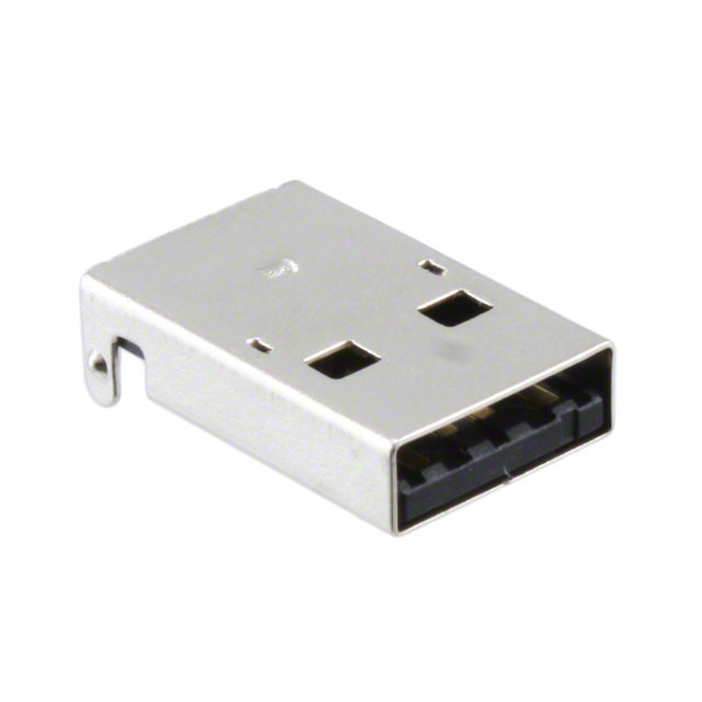 CONN PLUG USB2.0 TYPEA 4POS R/A