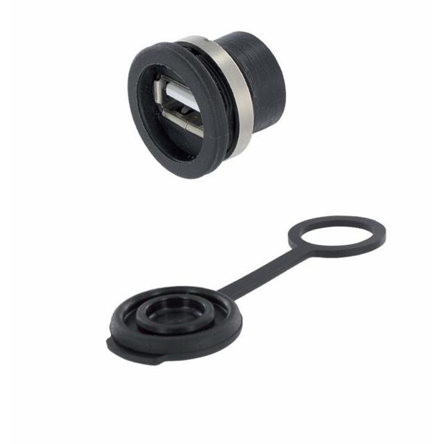 M16 PANEL CONNECTOR USB-A 2.0 +