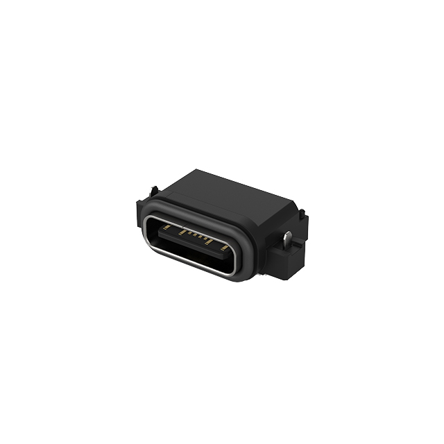USB TYPE C MID-MOUNT RECEPTACLE,