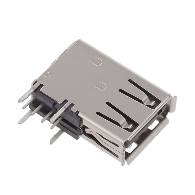 CONN RCPT USB2.0 TYPEA 4POS R/A