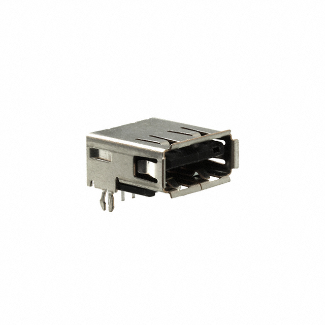 CONN RCPT USB2.0 TYPEA 4POS R/A