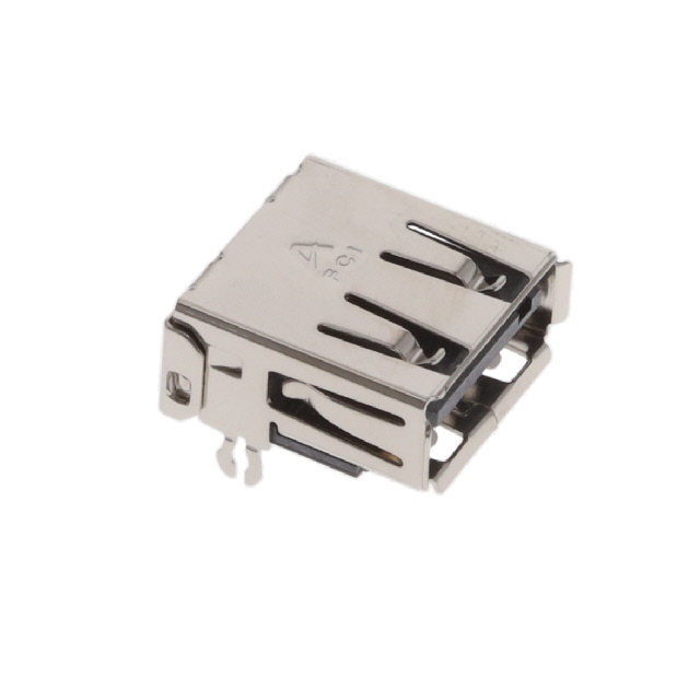 CONN RCPT USB2.0 TYPEA 4POS R/A