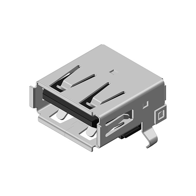 USB TYPE-A SINGLE PORT RIGHT ANG