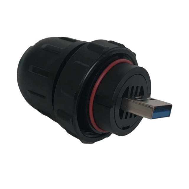 CONN PLUG USB3.0 TYPEA 9POS SLD