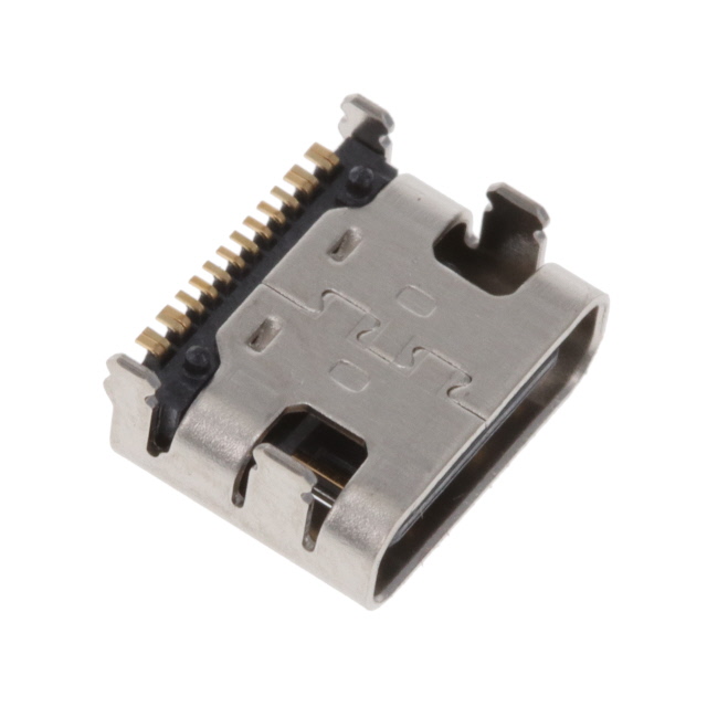 CONN RCP USB2.0 TYP C 24P SMD RA