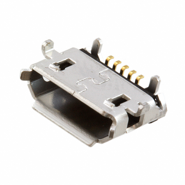 CONN RCPT USB2.0 MICRO B SMD R/A