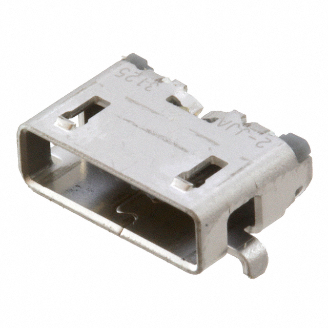 CONN RCPT USB2.0 MICRO AB SMD RA