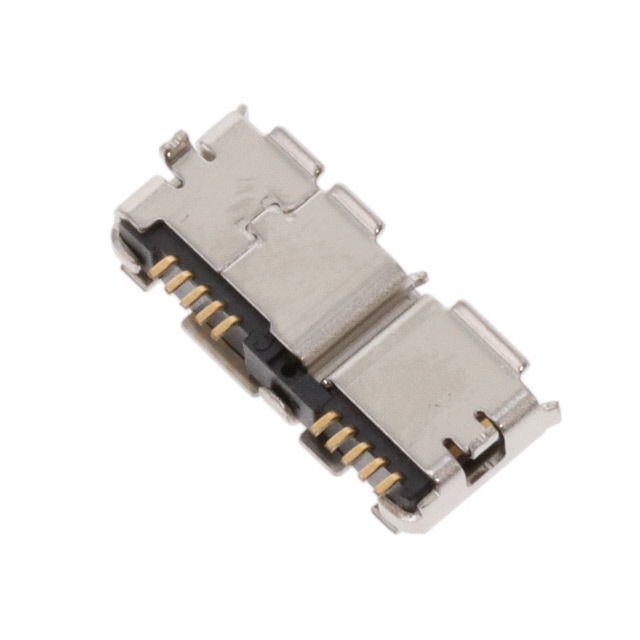 CONN RCPT USB3.0 MICRO AB SMD RA