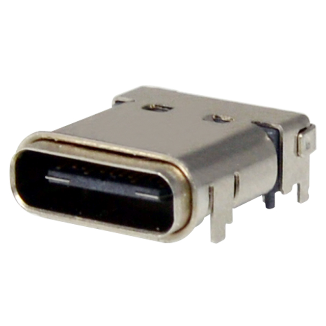 CONN USB TYPE-C R/A SMT/T-H