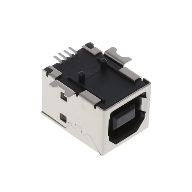 SMT USB B-TYPE RECEPTACLE BLACK