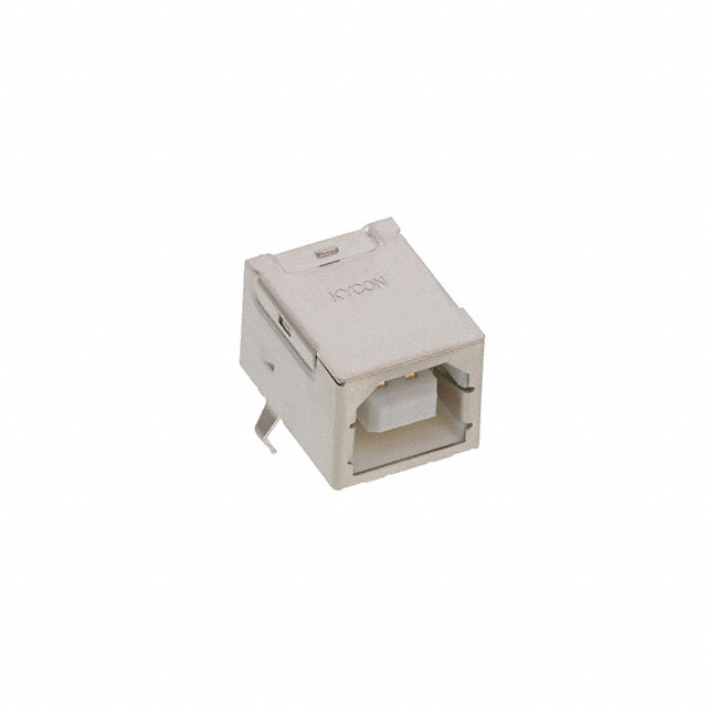 CONN RCPT USB2.0 TYPEB 4POS R/A
