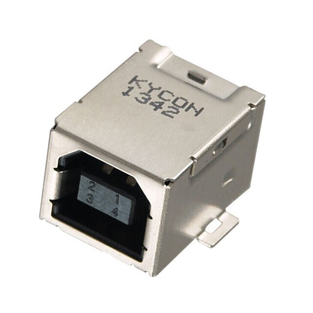 USB SMT B-TYPE RECEPTACLE WHITE