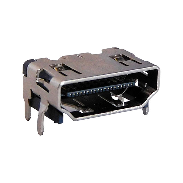 CONN RCPT HDMI 1.4 R/A NO FLANGE