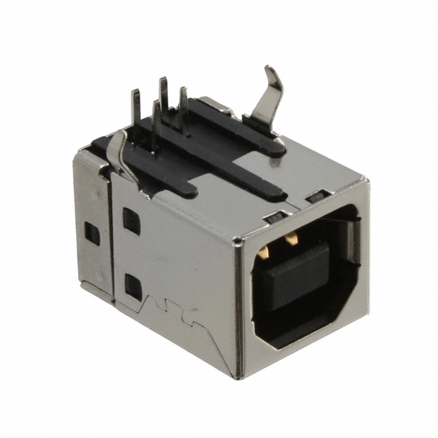 CONN RCPT TYPEB 4POS R/A