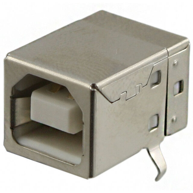 CONN RCPT TYPEB 4POS R/A