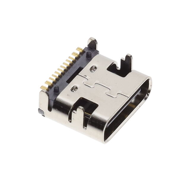 USB C TYPE 16P FEMALE WITH PEG 1