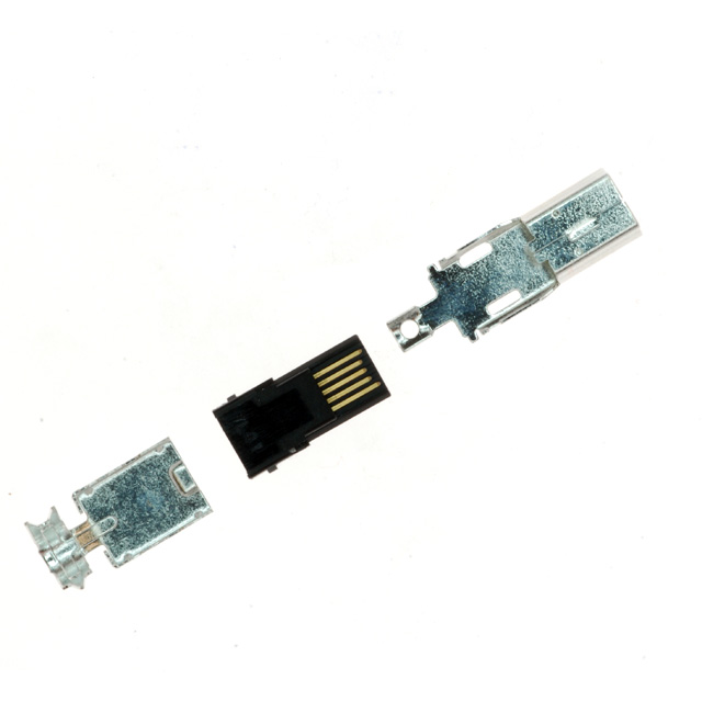 CONN PLG USB2.0 MINI B 5P SLD